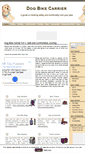 Mobile Screenshot of dogbikecarrier.com